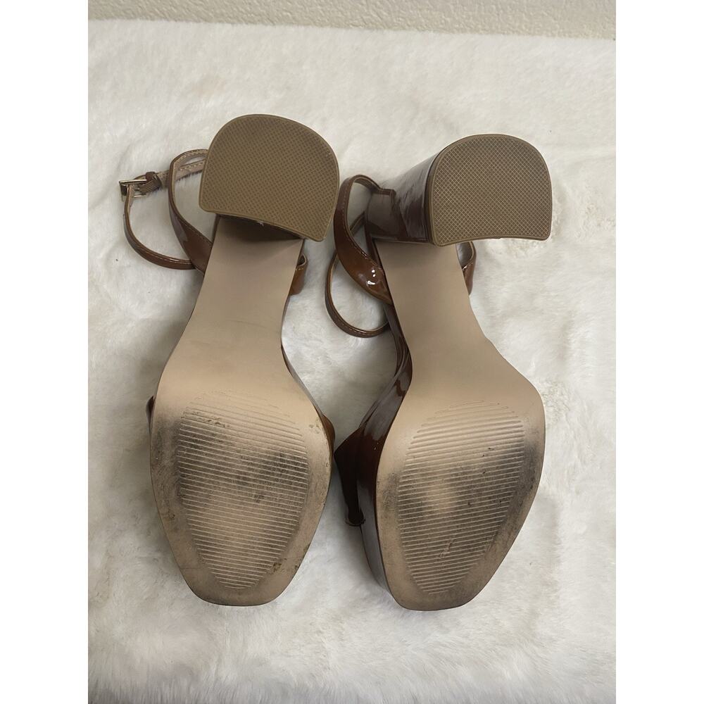 Steve Madden Platform Heels Lessa Women’s Brown Size 6 - Picture 6 of 7